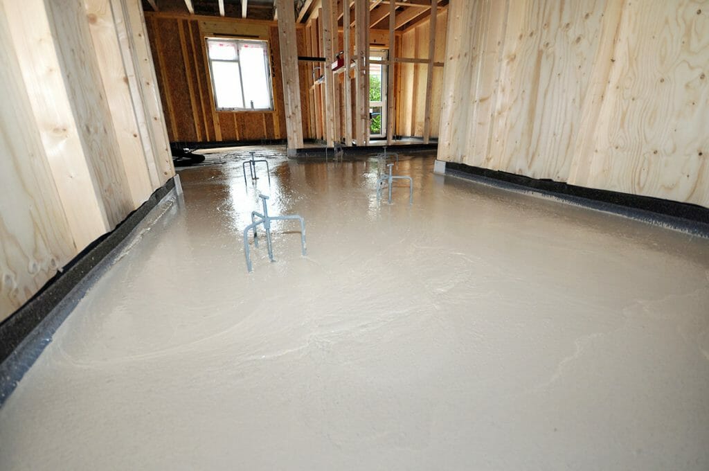 liquid screeding Clanfield