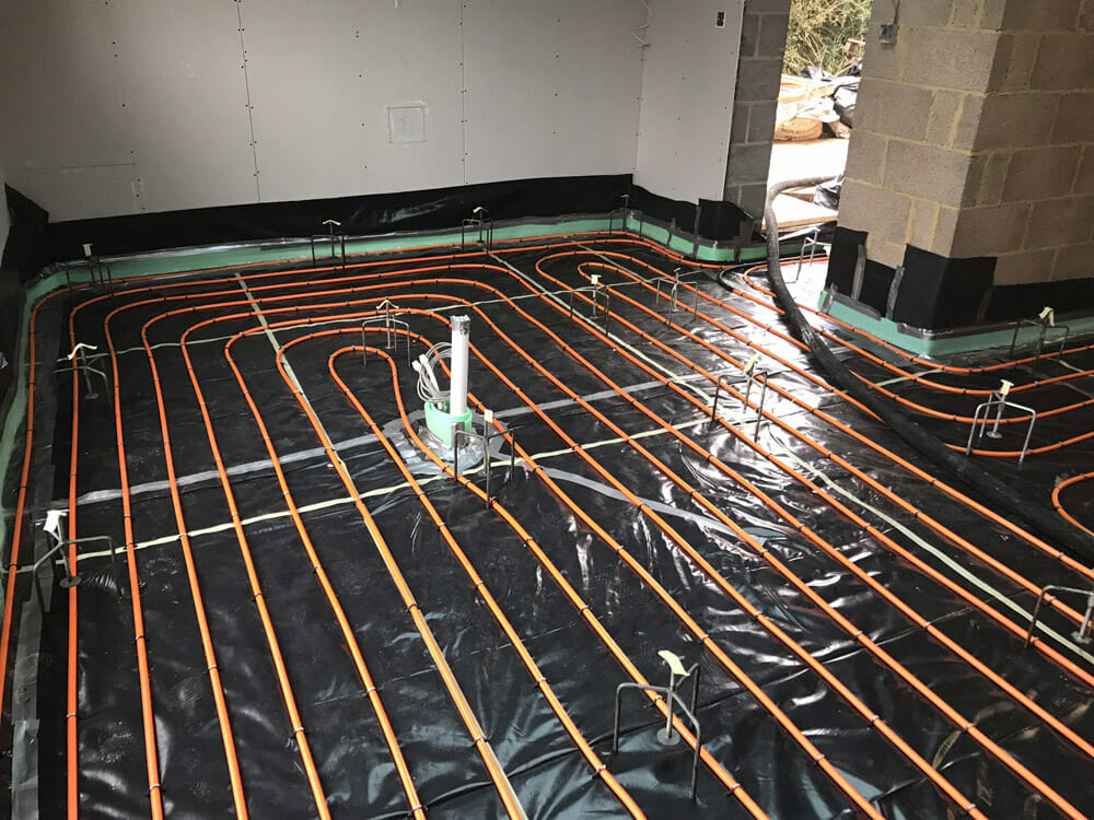 Full Installation UFH & Liquid Screed - Thermo Screed